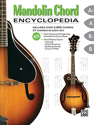 9781470635060: Mandolin Chord Encyclopedia: Includes Over 2,660 Chords, 37 Chords in Each Key