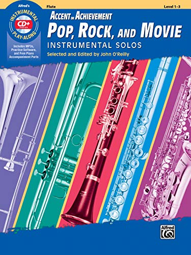 Stock image for AOA Pop, Rock, and Movie Instrumental Solos: Flute, Book & CD (Instrumental Solos Series) for sale by St Vincent de Paul of Lane County