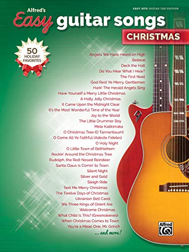 Beispielbild fr Alfred's Easy Guitar Songs -- Christmas: 50 Christmas Favorites zum Verkauf von ThriftBooks-Atlanta