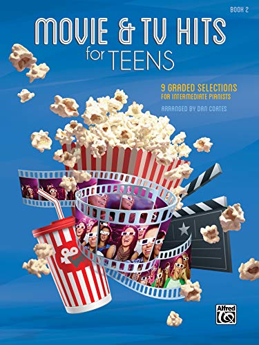 Stock image for Movie and TV Hits for Teens, Bk 2 : 9 Graded Selections for Intermediate Pianists for sale by Better World Books