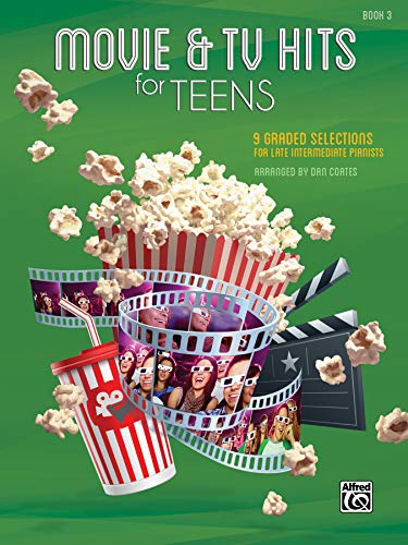 Imagen de archivo de Movie and TV Hits for Teens, Bk 3 : 9 Graded Selections for Late Intermediate Pianists a la venta por Better World Books