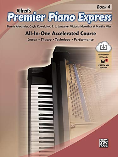 Stock image for Alfred's Premier Piano Express: All-in-one Accelerated Course, Lesson, Theory, Technique, Performance for sale by Revaluation Books