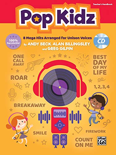 Stock image for Pop Kidz: 8 Mega Hits Arranged for Unison Voices, Book & Enhanced CD for sale by Magers and Quinn Booksellers