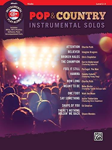 9781470640965: Pop & Country Instrumental Solos for Strings: Book & CD