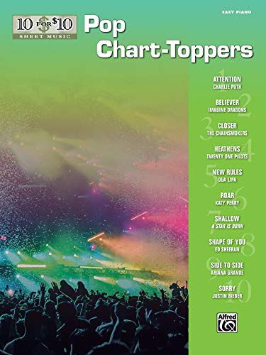 Imagen de archivo de 10 for 10 Sheet Music -- Pop Chart-Toppers a la venta por Better World Books