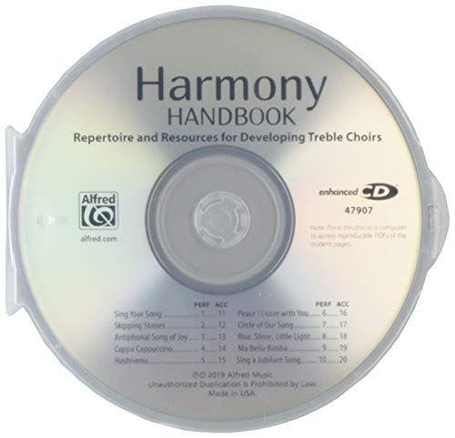 Beispielbild fr Harmony Handbook : Repertoire and Resources for Developing Treble Choirs; Enhanced zum Verkauf von GreatBookPrices