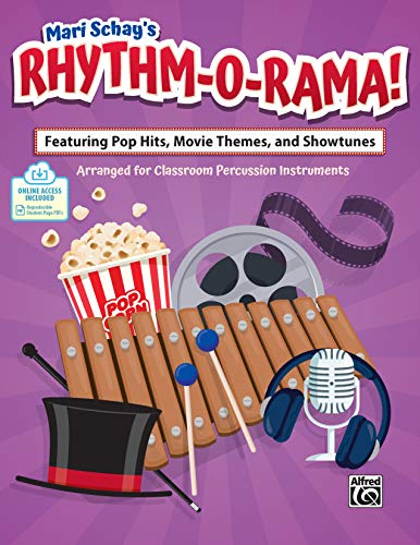 Beispielbild fr Rhythm-O-Rama!: Featuring Pop Hits, Movie Themes, and Showtunes Arranged for Classroom Percussion Instruments, Book Online PDF zum Verkauf von Wizard Books