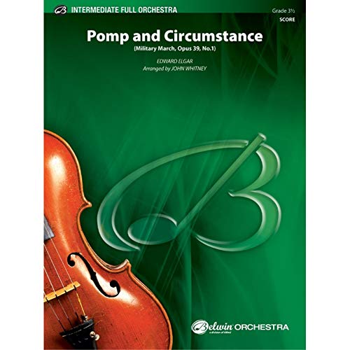 9781470654795: Pomp and Circumstance: Military March, Opus 39, No. 1, Conductor Score