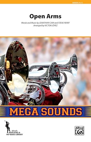 9781470656478: Open Arms: Conductor Score (Mega Sounds for Marching Band)