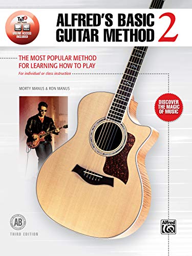 Imagen de archivo de Alfred's Basic Guitar Method, Bk 2 : The Most Popular Method for Learning How to Play, Book and Online Video/Audio/Software a la venta por Better World Books