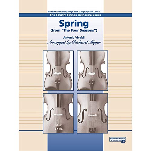 Beispielbild fr Spring : From the Four Seasons, Conductor Score zum Verkauf von GreatBookPrices