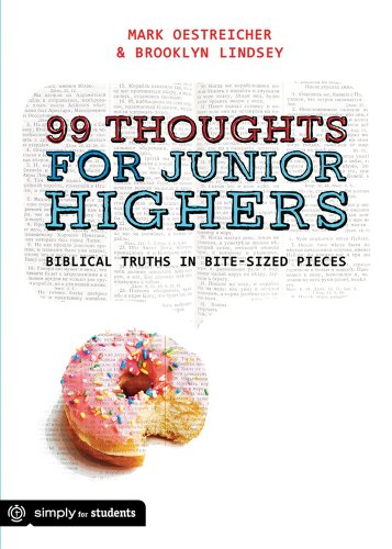 Beispielbild fr 99 Thoughts For Junior Highers: Biblical Truths in Bite-Sized Pieces (Simply for Students) zum Verkauf von SecondSale