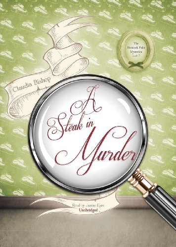 Stock image for A Steak in Murder (Hemlock Falls Mysteries, Book 7)(Library Edition) for sale by The Yard Sale Store