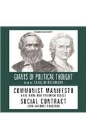 Imagen de archivo de Communist Manifesto and Social Contract (Giants of Political Thought) a la venta por The Yard Sale Store