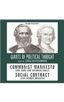 Stock image for Communist Manifesto and Social Contract (Giants of Political Thought) for sale by The Yard Sale Store