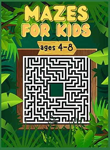 Beispielbild fr Mazes for Kids Ages 4-8: Activity Book for Kids, Workbook for Games, Puzzles and Problem-Solving zum Verkauf von Buchpark