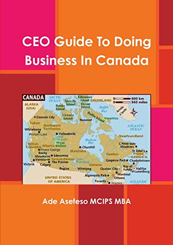 Stock image for CEO Guide To Doing Business In Canada for sale by PBShop.store US