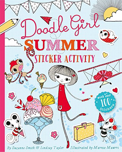 Beispielbild fr Doodle Girl Summer Sticker Activity zum Verkauf von Buchpark