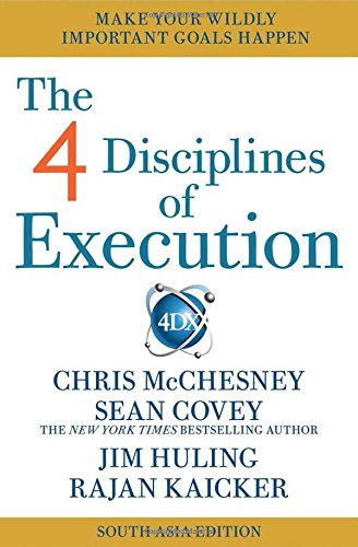 Imagen de archivo de The 4 Disciplines of Execution [Paperback] [Oct 09, 2014] Sean Covey & Rajan Kaicker a la venta por HPB Inc.