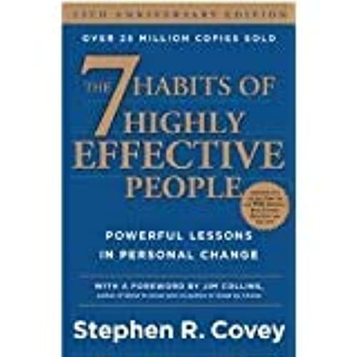 Stock image for THE 7 HABITS OF HIGHLY EFFECTIVE PEOPLE POWERFUL LESSONS IN PERSONAL CHANGE STEPHEN R. COVEY for sale by SecondSale