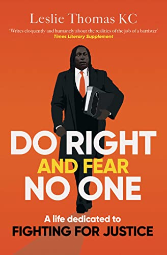 Beispielbild fr Do Right and Fear No One zum Verkauf von Blackwell's