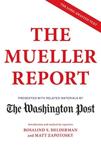 Imagen de archivo de The Mueller Report a la venta por Better World Books: West