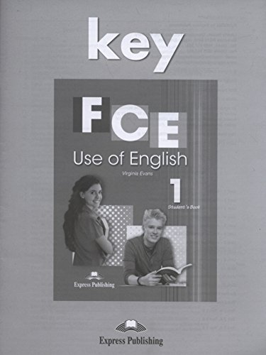 Beispielbild fr FCE Use of English 1 Answer Key zum Verkauf von medimops