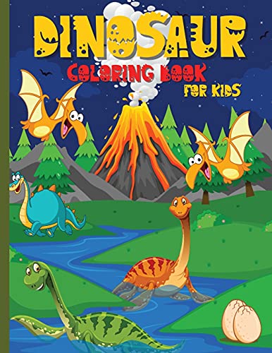 9781471712715: Dinosaur Coloring Book for Kids: An Exciting Coloring Book for Kids Ages 4-8 Epic Coloring Pages