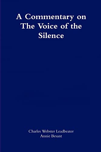 Stock image for A commentary on The Voice of the Silence for sale by California Books