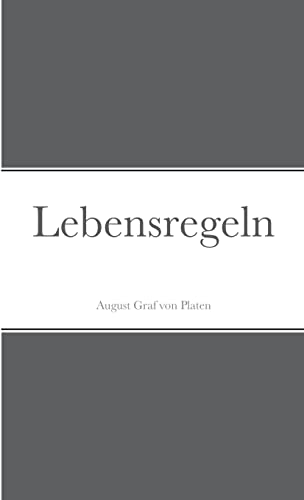 Imagen de archivo de Lebensregeln (German Edition) a la venta por Lucky's Textbooks