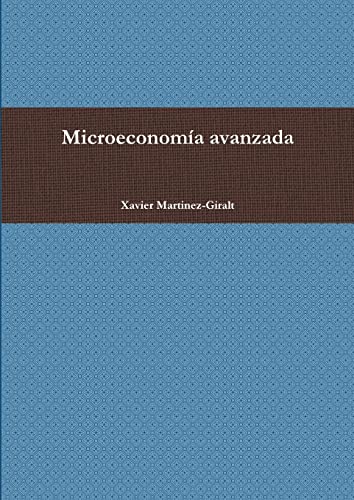 Stock image for Microeconoma avanzada (Spanish Edition) for sale by California Books