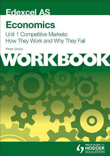 Edexcel as Economics Unit 1 Workbook: Competitive Markets: H (9781471800078) by Peter Davis