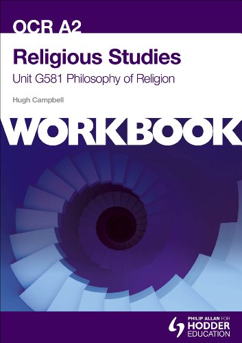 Imagen de archivo de OCR A2 Religious Studies Unit G581 Workbook: Philosophy of Religion a la venta por WorldofBooks