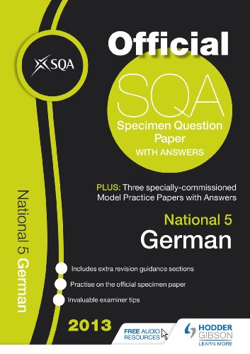 Beispielbild fr SQA Specimen Paper 2013 National 5 German and Model Papers (SQA Specimen Paper National 5 German and Model Papers) zum Verkauf von WorldofBooks