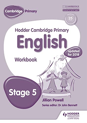 

Hodder Cambridge Primary English: Work Book Stage 5