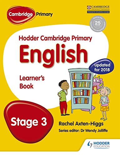 Imagen de archivo de Hodder Cambridge Primary English: Student Book Stage 3 a la venta por Books Puddle