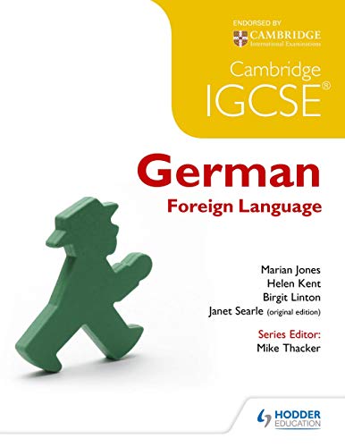 Beispielbild fr Cambridge IGCSE® German Foreign Language zum Verkauf von AwesomeBooks