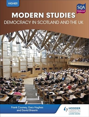 Stock image for Higher Modern Studies for CfE: Democracy in Scotland and the UK for sale by AwesomeBooks