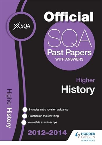 Stock image for SQA Past Papers 2012-2014 Higher History (Valid for the academic year of September 2014- June 2015) for sale by WorldofBooks
