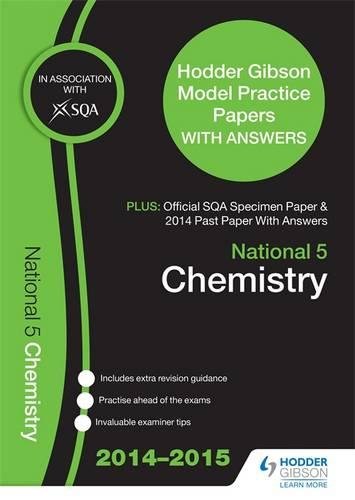 Beispielbild fr SQA Specimen Paper, 2014 Past Paper National 5 Chemistry & Hodder Gibson Model Papers zum Verkauf von WorldofBooks