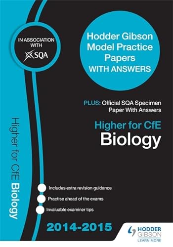 Beispielbild fr SQA Specimen Paper 2014 Higher for CfE Biology & Hodder Gibson Model Papers (Sqa Specimen Papers) zum Verkauf von WorldofBooks