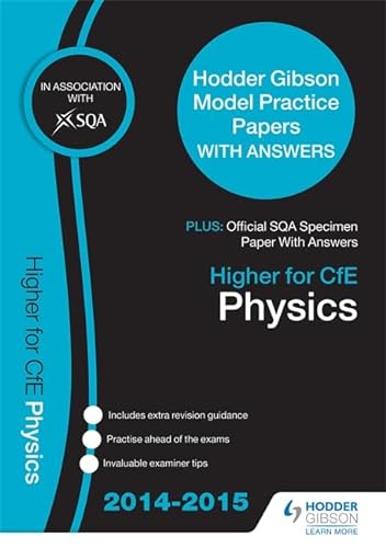 Stock image for SQA Specimen Paper 2014 Higher for CfE Physics & Hodder Gibson Model Papers (Sqa Specimen Papers) for sale by WorldofBooks