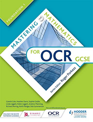 Imagen de archivo de Mastering Mathematics for OCR GCSE: Foundation 1 a la venta por Brit Books