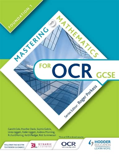 9781471840012: Mastering Mathematics for OCR GCSE: Foundation 1