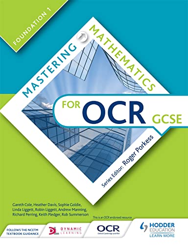 9781471840012: Mastering Mathematics for OCR GCSE: Foundation 1