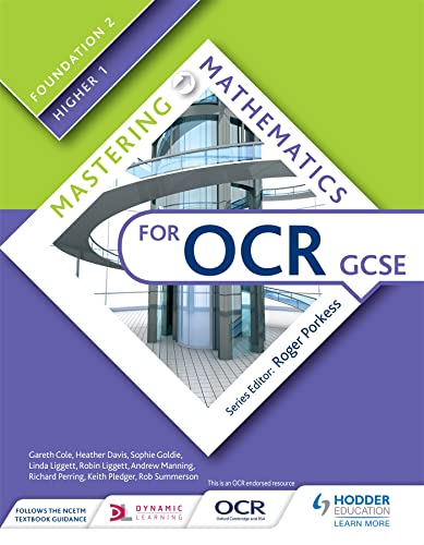 9781471840029: Mastering Mathematics for OCR GCSE: Foundation 2/Higher 1