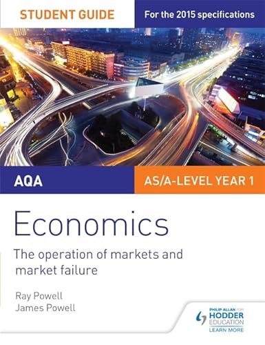 Imagen de archivo de AQA Economics Student Guide 1: The operation of markets and market failure a la venta por WorldofBooks