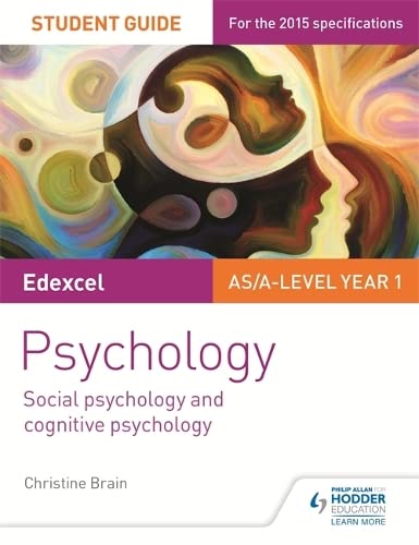 9781471843426: Edexcel Psychology Student Guide 1: Social psychology and cognitive psychology