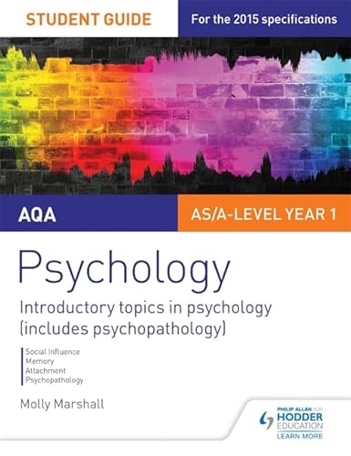 Beispielbild fr AQA Psychology Student Guide 1: Introductory topics in psychology (includes psychopathology) zum Verkauf von WorldofBooks