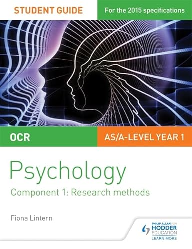 Beispielbild fr OCR Psychology Student Guide 1: Component 1: Research methods zum Verkauf von WorldofBooks